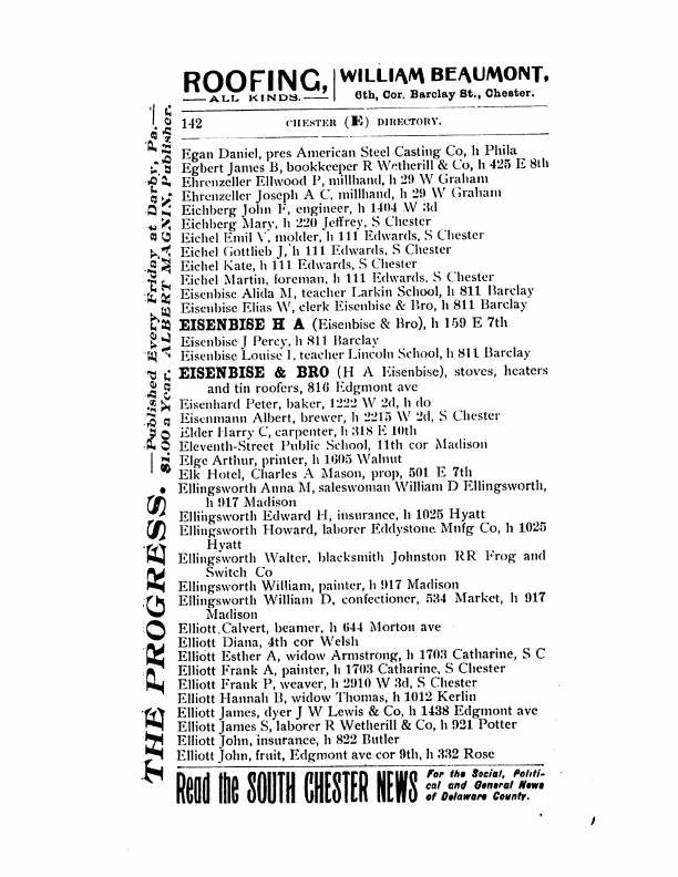 Boyd's Directory of Delaware County, Penna., 1897-98